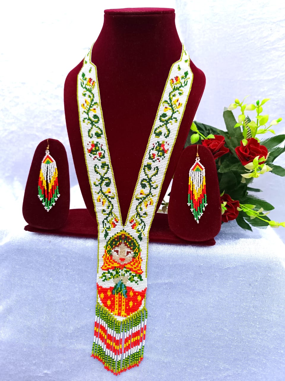 Handwoven Ethnic Jewellery Set Life Fashion 