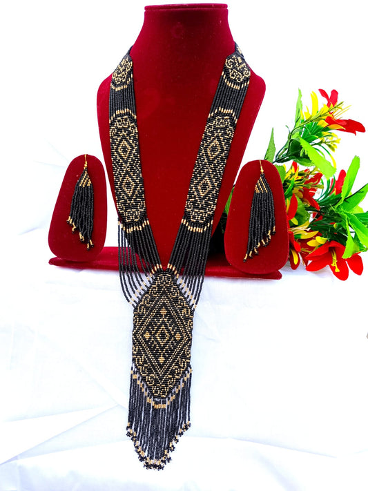 Multicolor Beaded Jewellery Set Life Fashion 