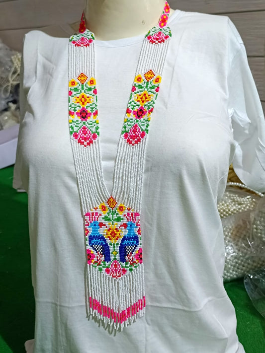 Elegant Pearl and Kundan Choker Necklace Life Fashion 