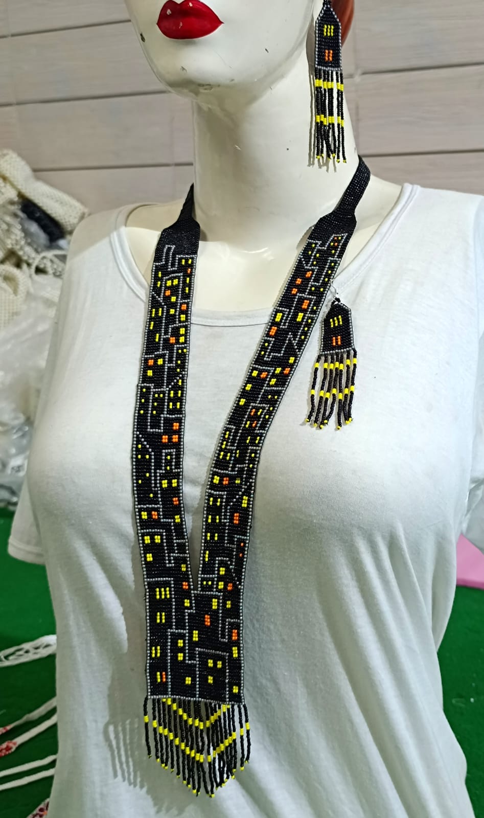 Maasai Style Necklace Set