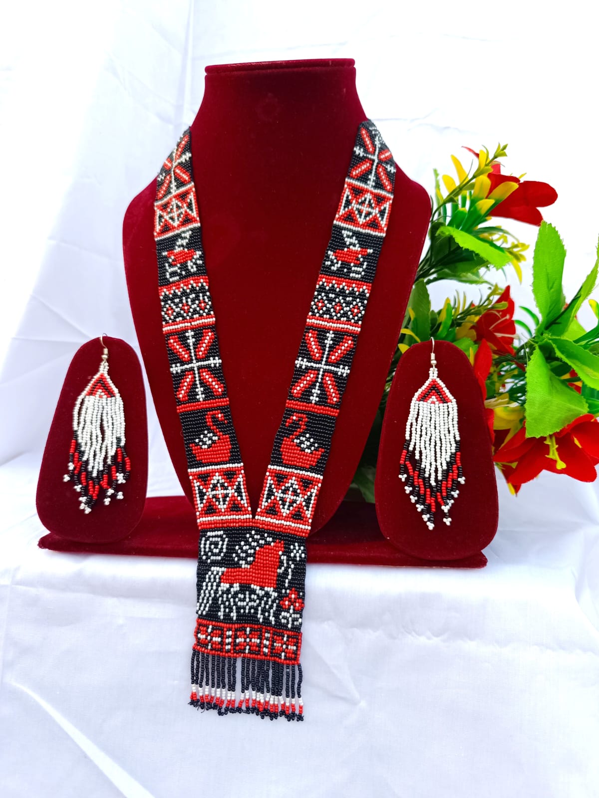 Tribal Multilayer African Necklace Set