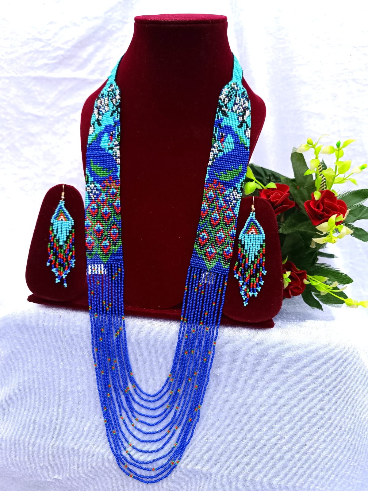 Handmade Maasai Necklace Set for Women