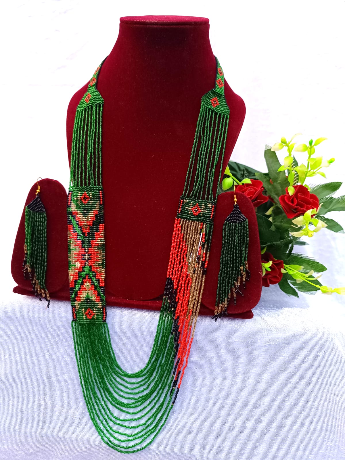 Multicolor Wedding Jewellery Set