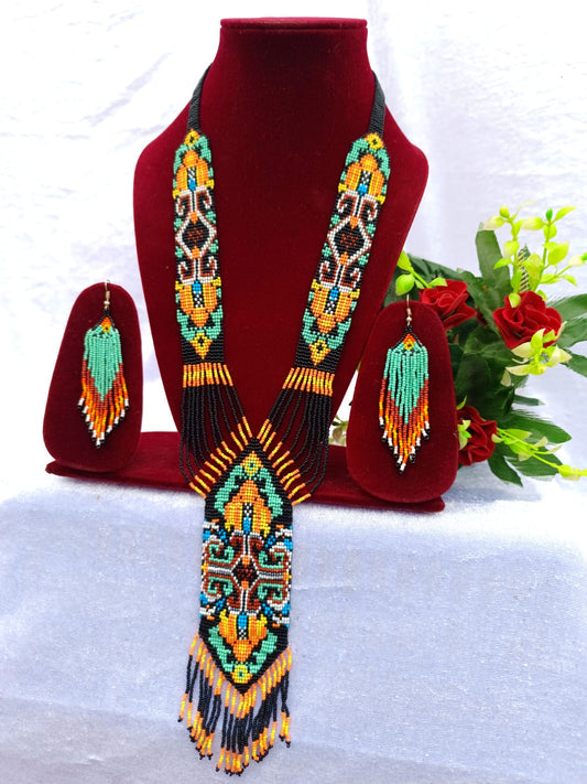 Rajasthani Meenakari Kundan Necklace Set Life Fashion 