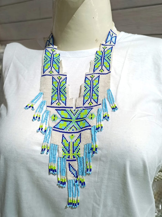 African Tribal Statement Beaded Necklace Life Fashion 