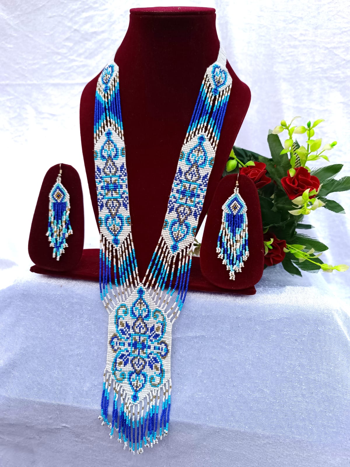 Handcrafted Multicolor Boho Necklace Set