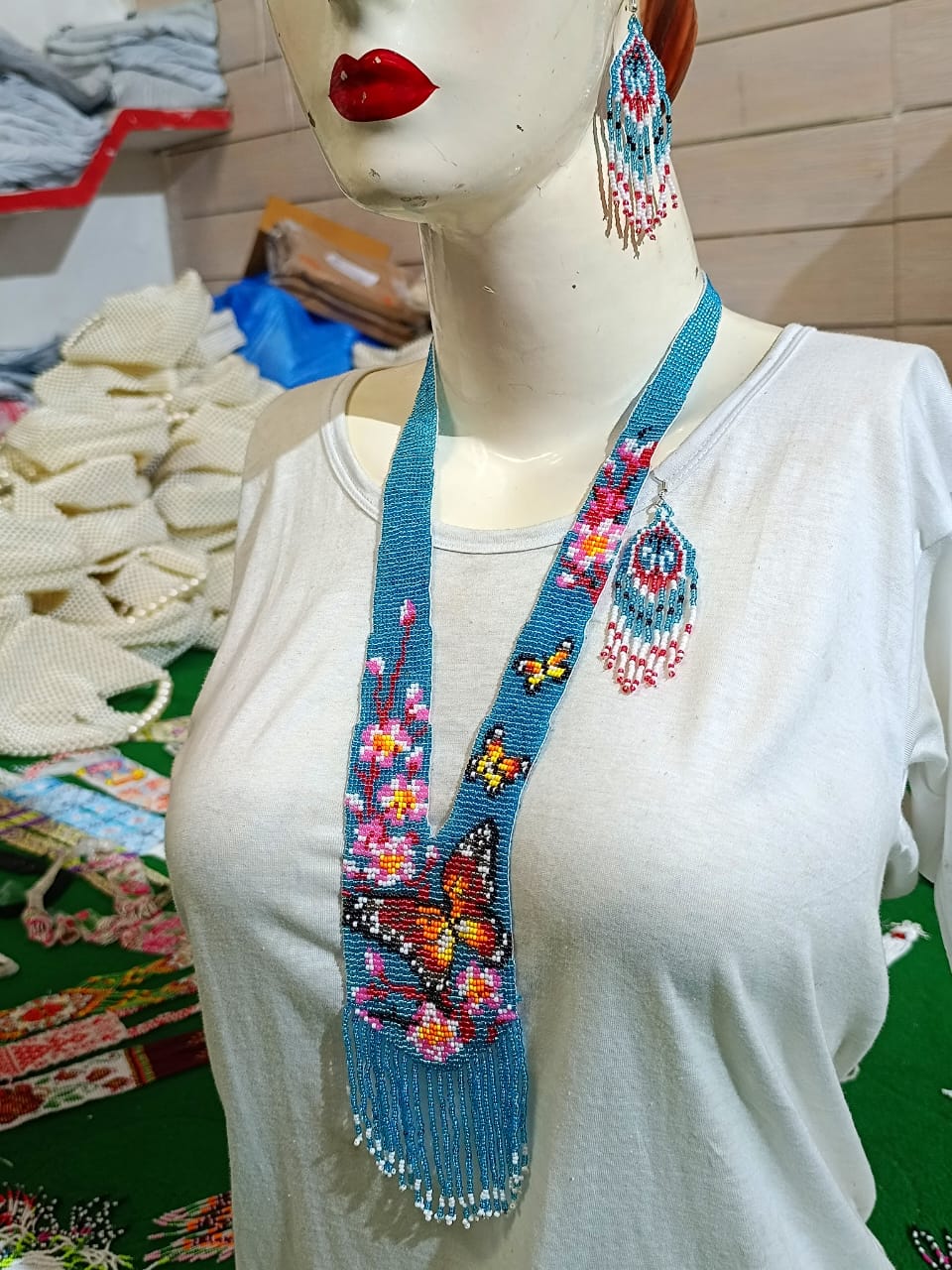 Colorful African Jewellery Set