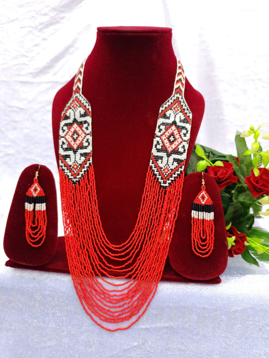 Multicolor Beaded Necklace for Brides Life Fashion 