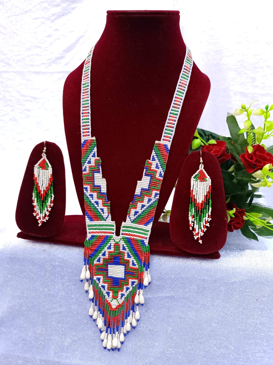 South Indian Bridal Gold Finish Necklace Life Fashion 