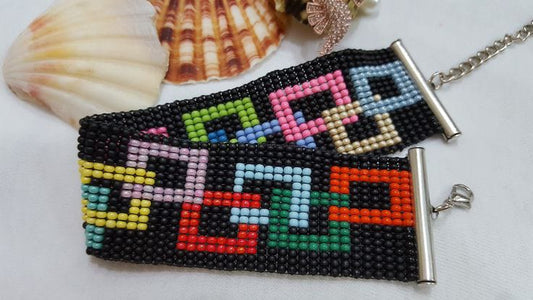 Handmade Multicolor Beaded Friendship Bracelet Life Fashion 