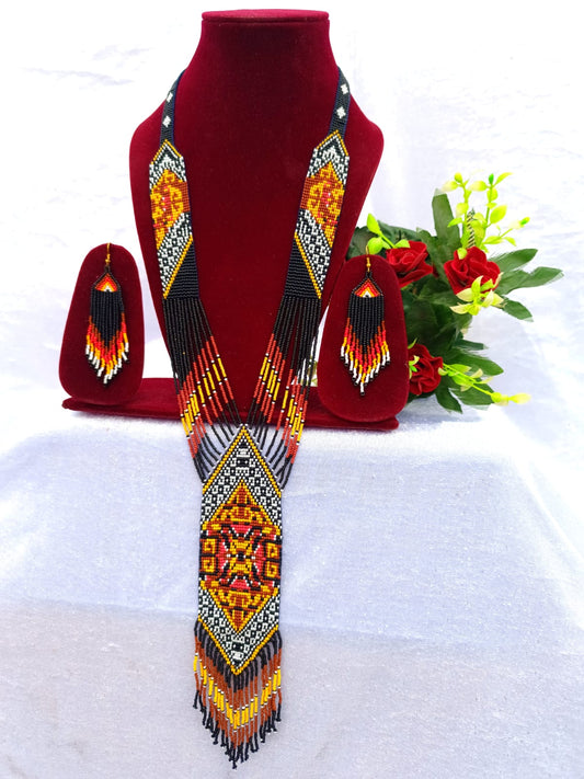 Handcrafted Maasai Tribal Necklace Set Life Fashion 
